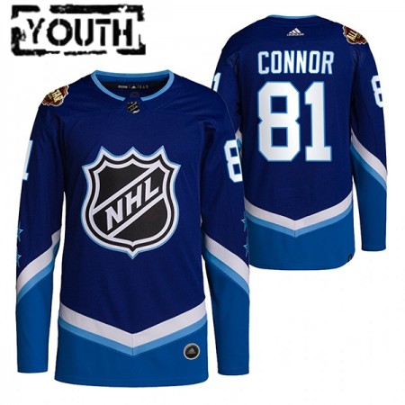 Winnipeg Jets tröja Kyle Connor 81 2022 NHL All-Star Blå Authentic - NHL Tröjor Barn